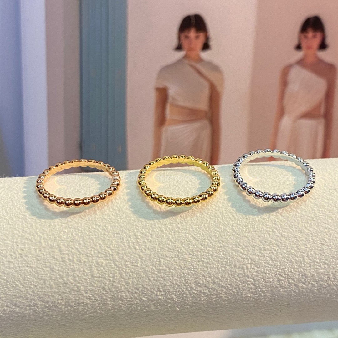 반클리프 뻬를리 비즈 링
